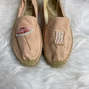 Soludos Beach Day Embroidered Espadrille Slippers
